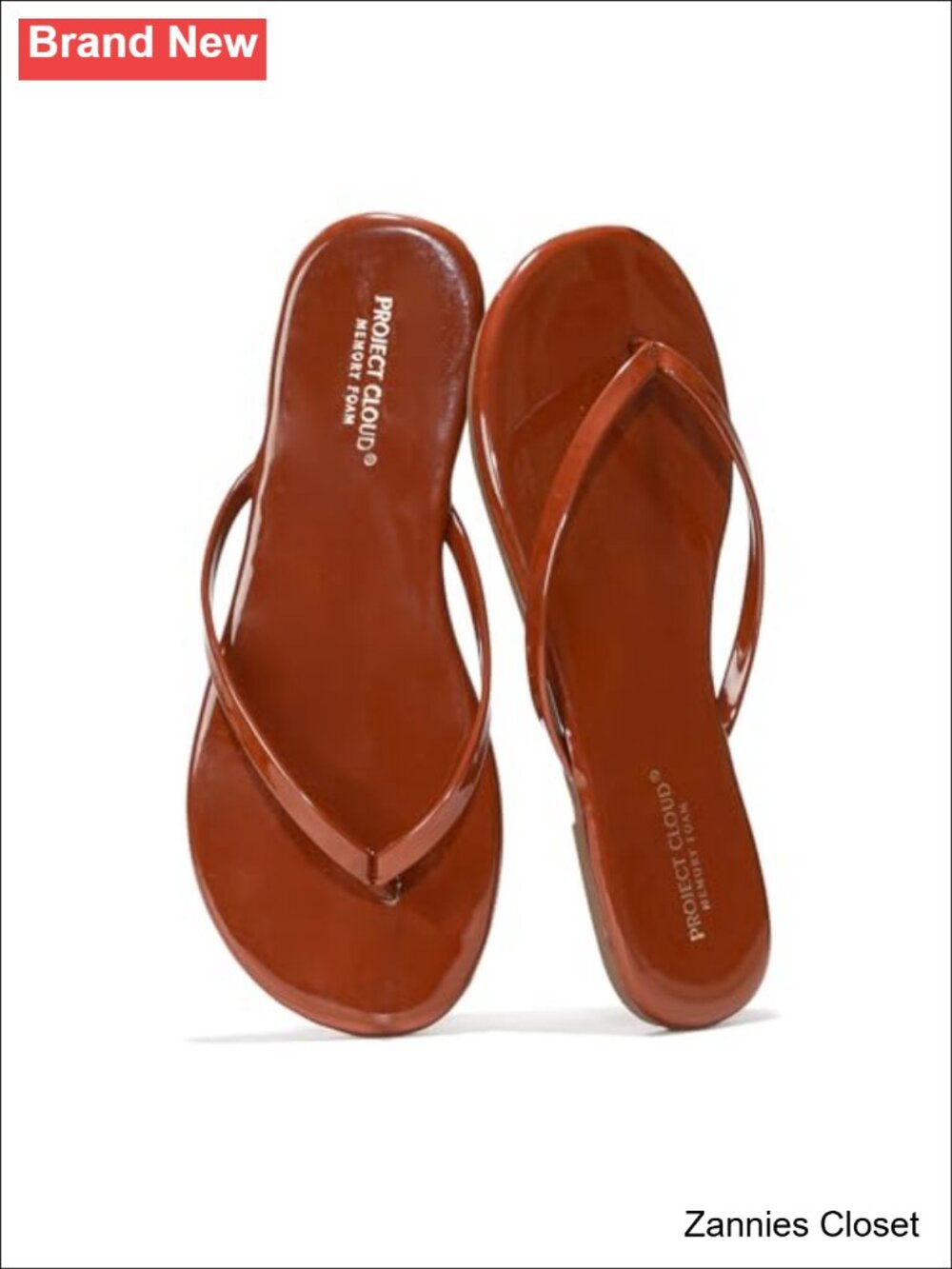 ✨Flip Flops for Women Memory Foam Flat Sandals Non-Slip Slip On Casual